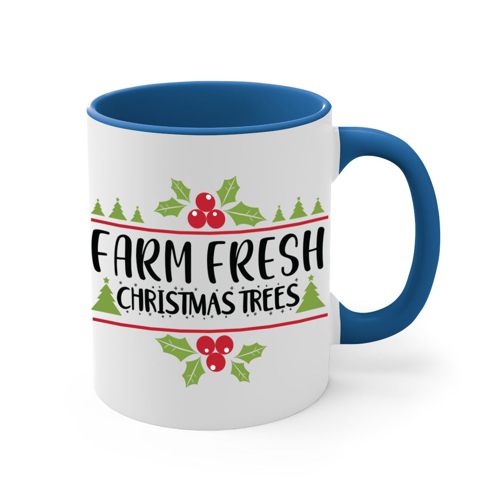farm fresh christmas trees style 207#- christmas-Mug / Coffee Cup