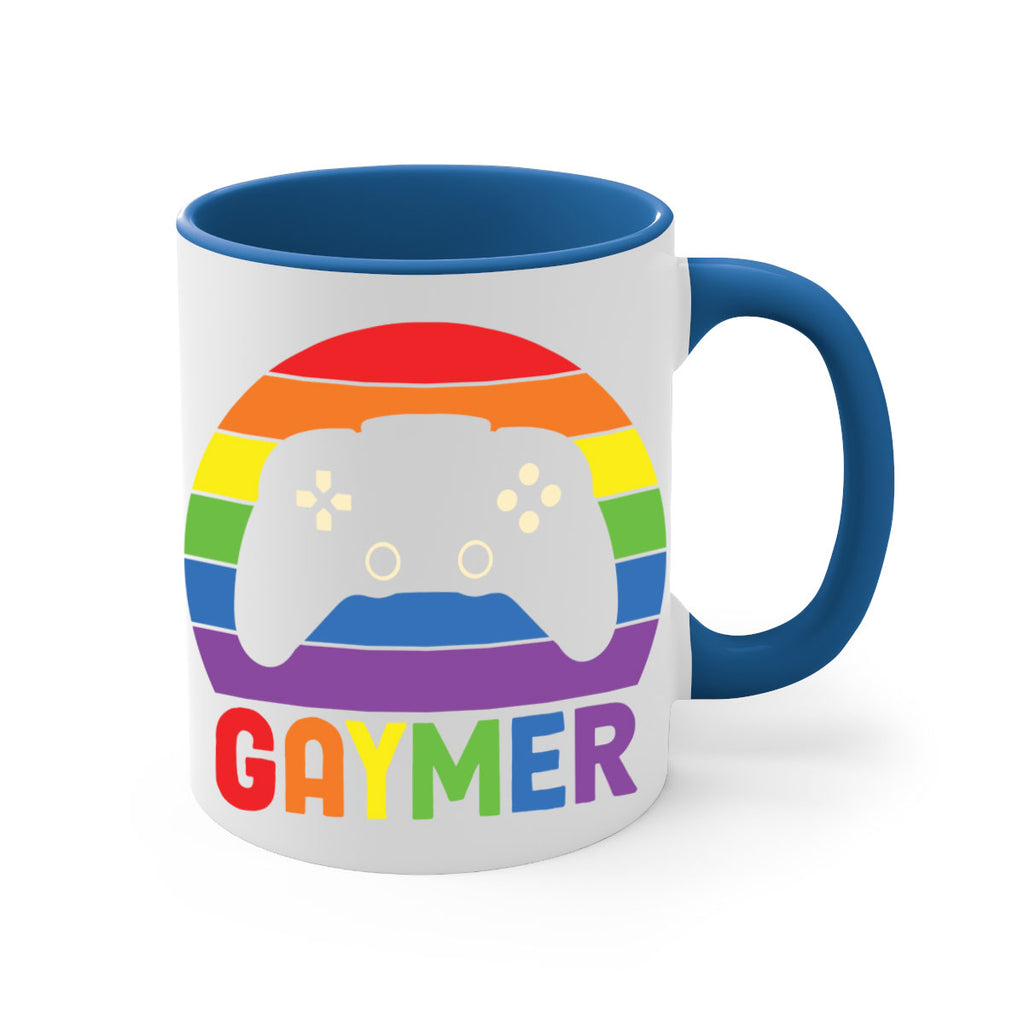 gaymer lgbt gamer rainbow flag lgbt 135#- lgbt-Mug / Coffee Cup