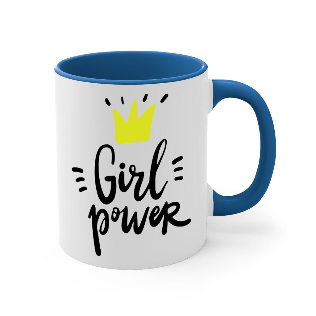 girl power crown 35#- Black women - Girls-Mug / Coffee Cup