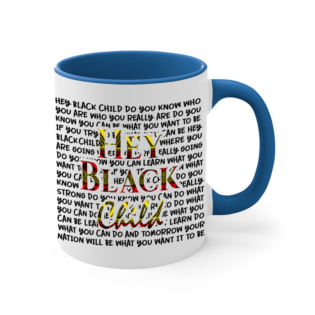 hey black child 128#- black words - phrases-Mug / Coffee Cup
