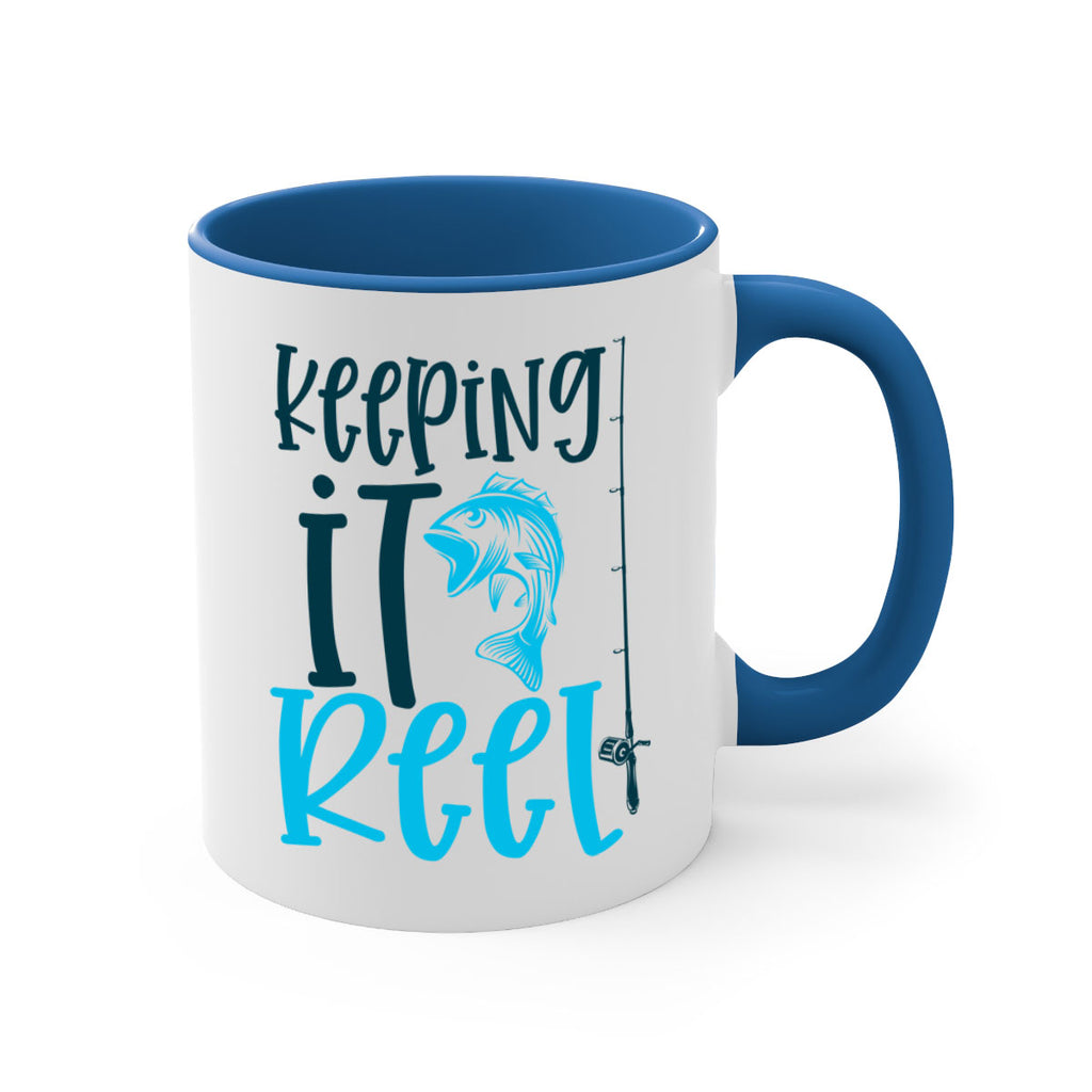 keeping it reel 207#- fishing-Mug / Coffee Cup