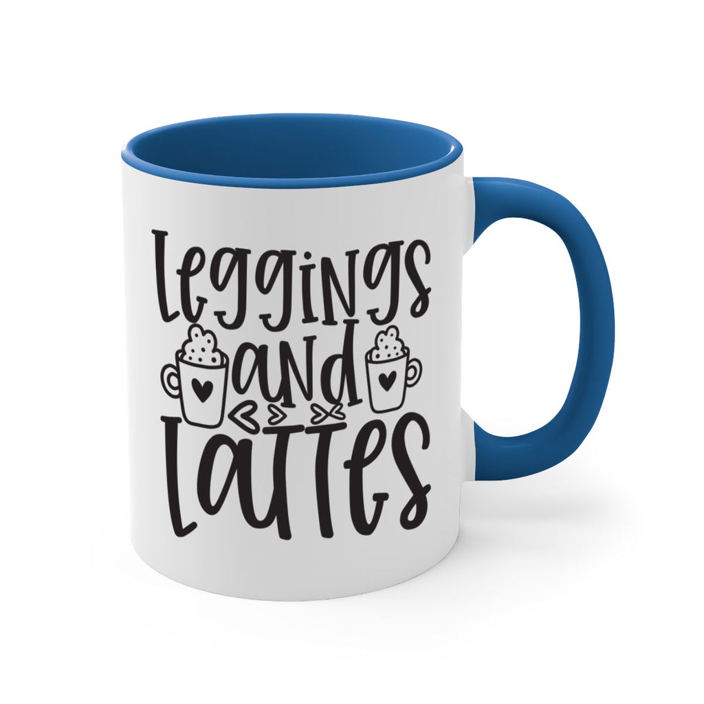 leggings and lattes 389#- mom-Mug / Coffee Cup