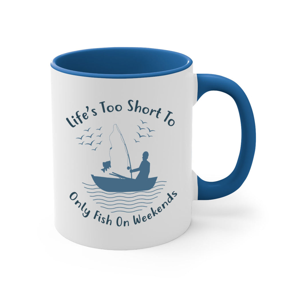lifes too short 63#- fishing-Mug / Coffee Cup