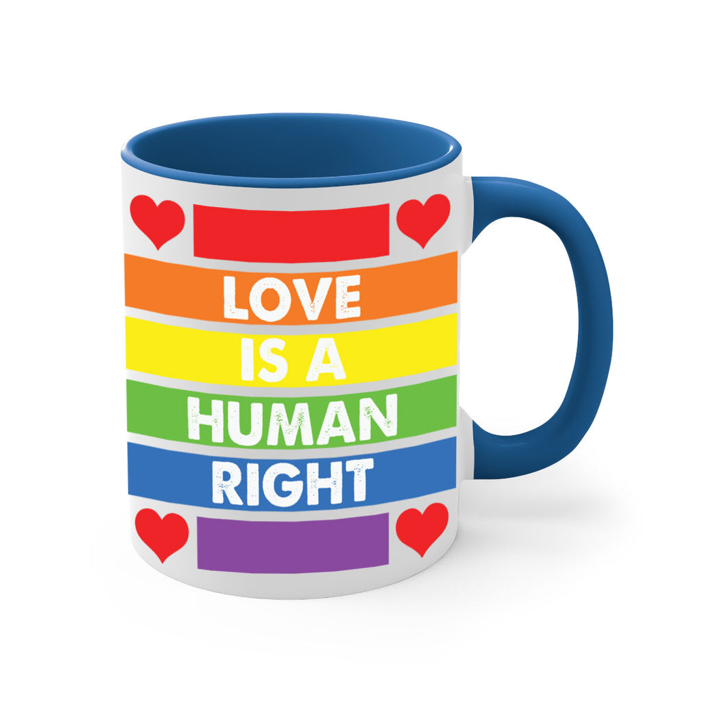 love is a human right lgbt 86#- lgbt-Mug / Coffee Cup