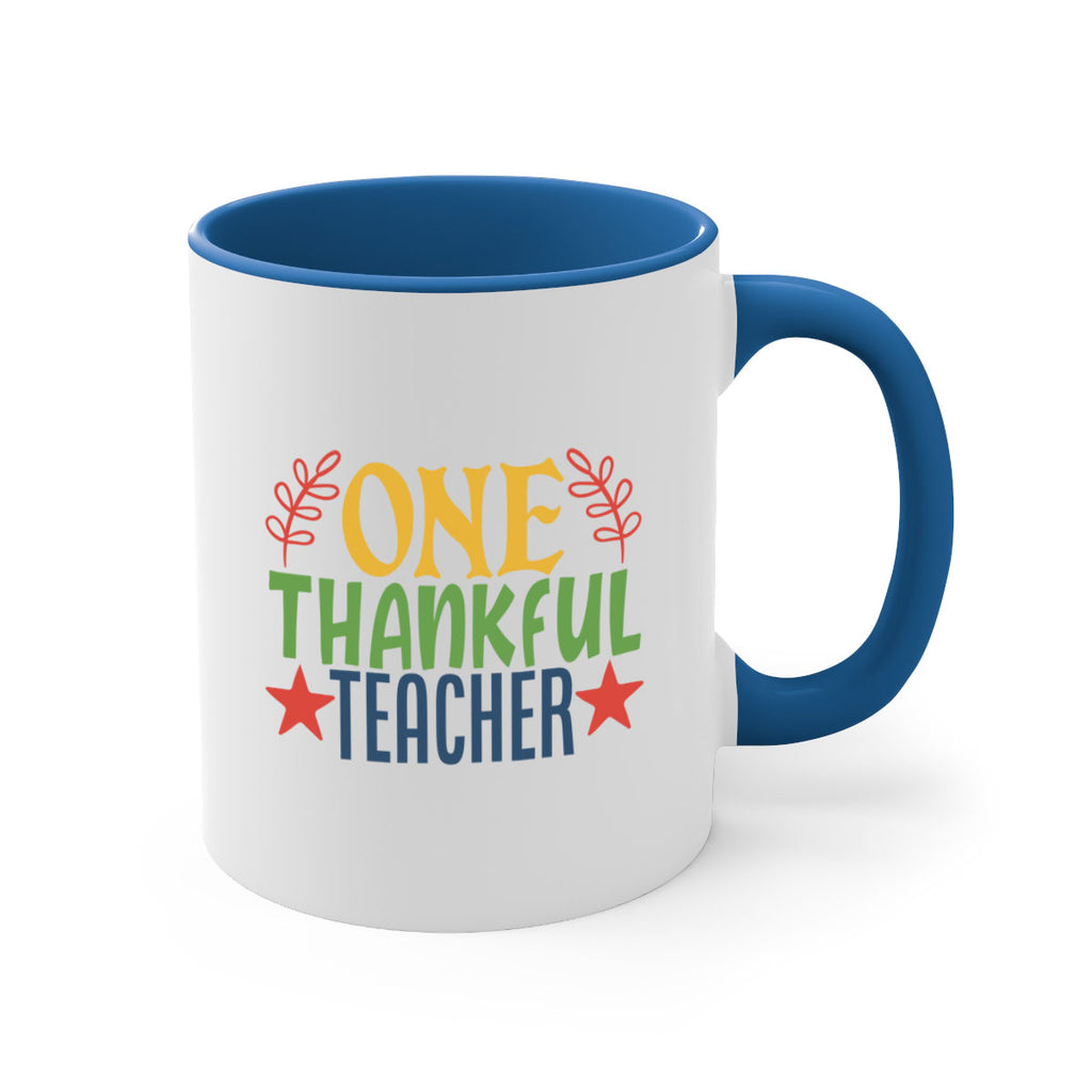 one thankful teacher Style 157#- teacher-Mug / Coffee Cup