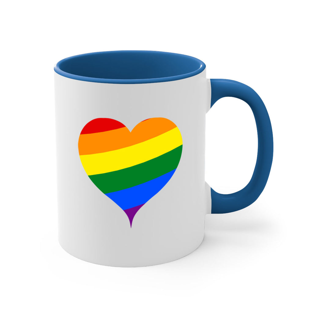 rainbow hear 8#- lgbt-Mug / Coffee Cup