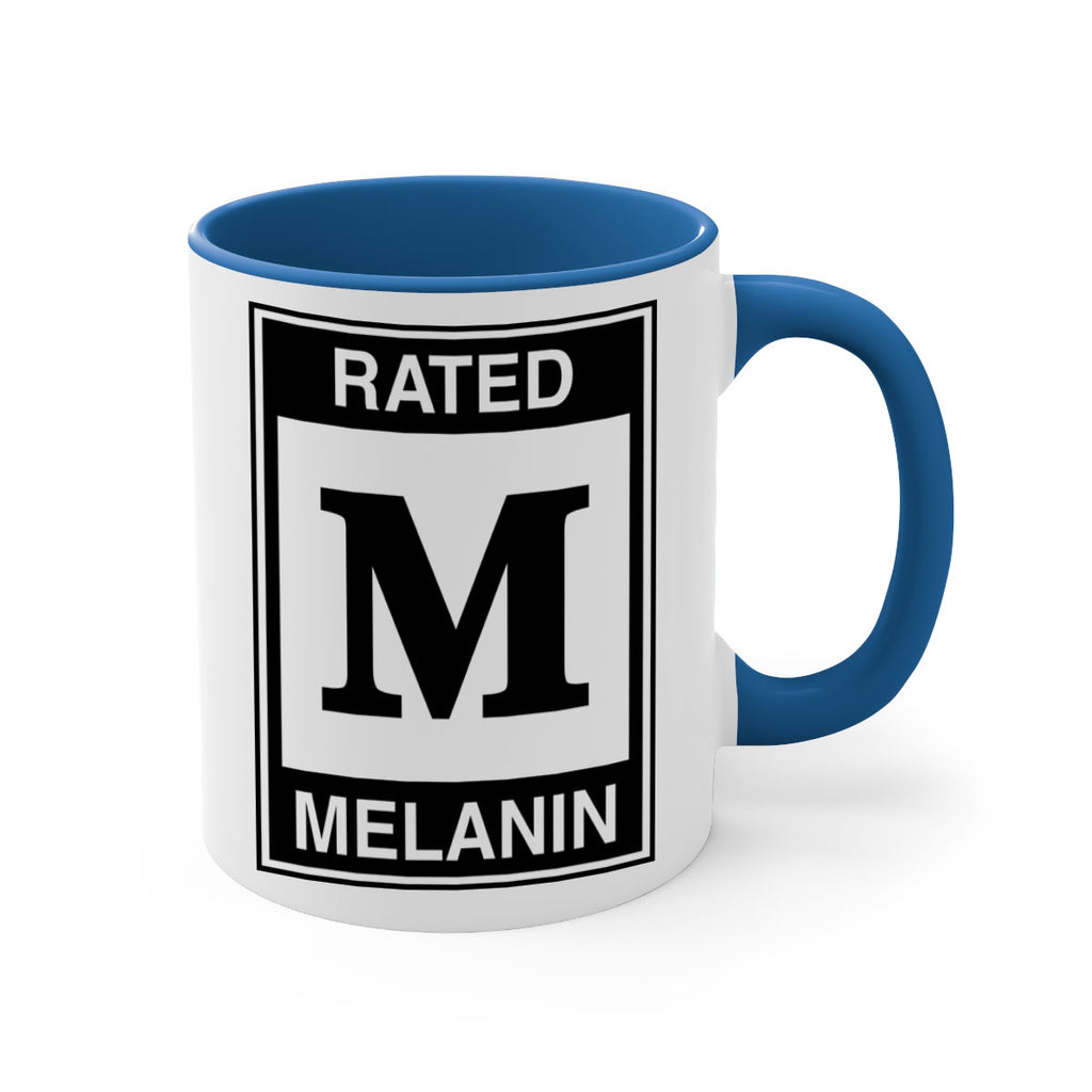 ratedm melanin 44#- black words - phrases-Mug / Coffee Cup