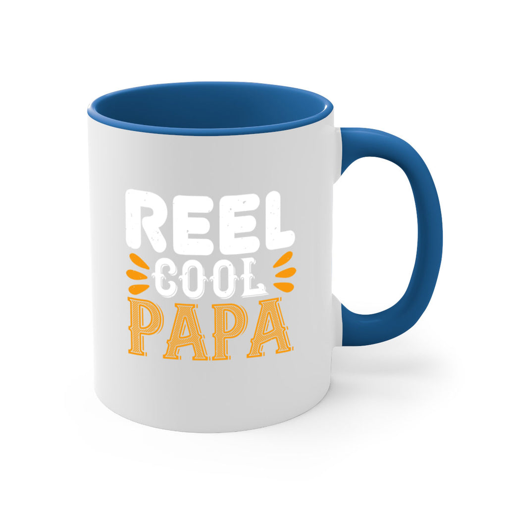 reel cool papa 12#- grandpa-Mug / Coffee Cup