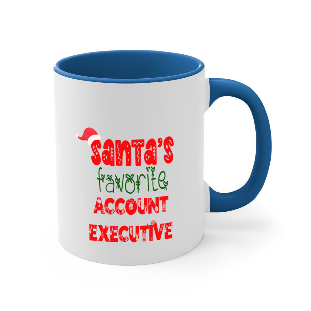 santas favorite account executive style 616#- christmas-Mug / Coffee Cup