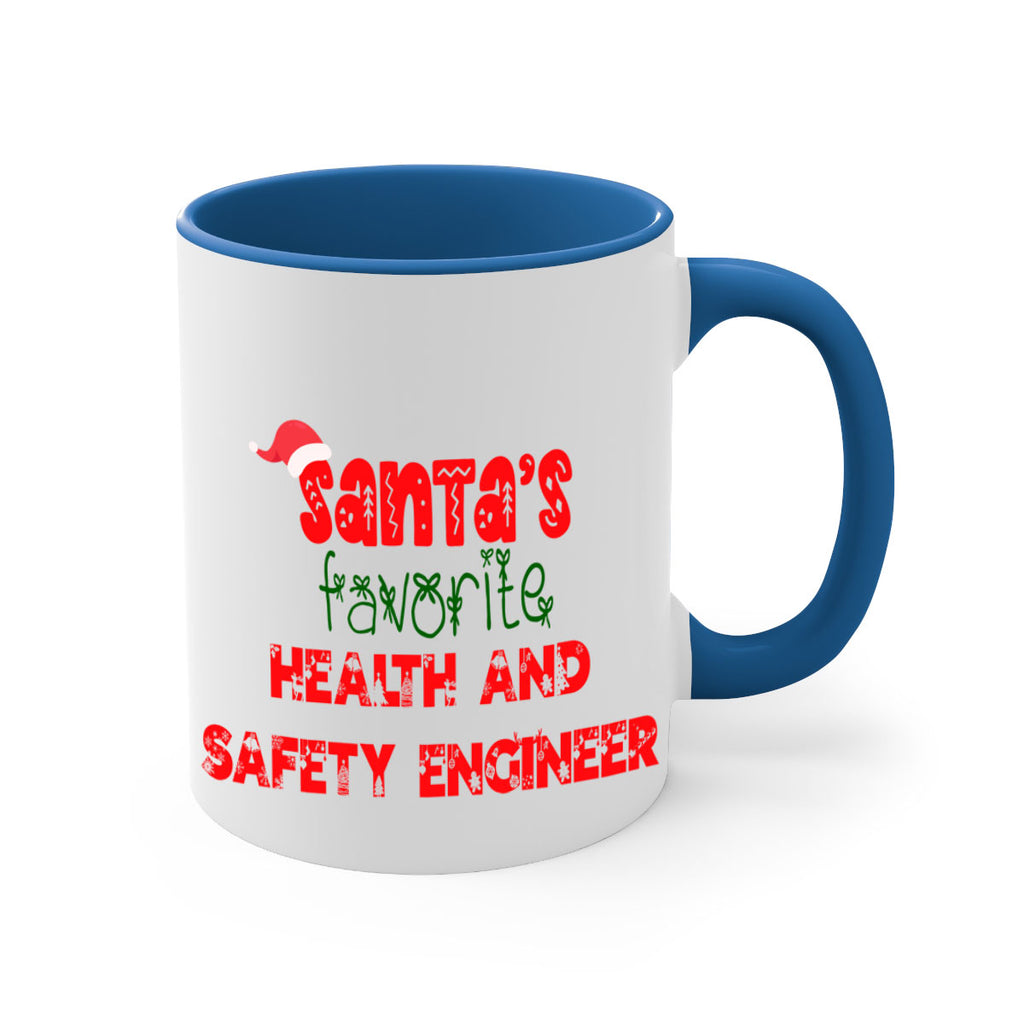 santas favorite health and safety engineer style 865#- christmas-Mug / Coffee Cup