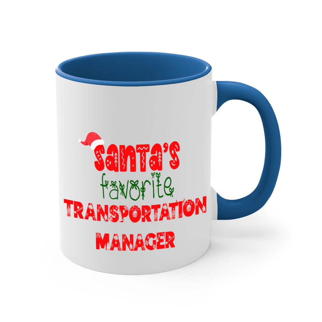 santas favorite transportation manager style 1129#- christmas-Mug / Coffee Cup