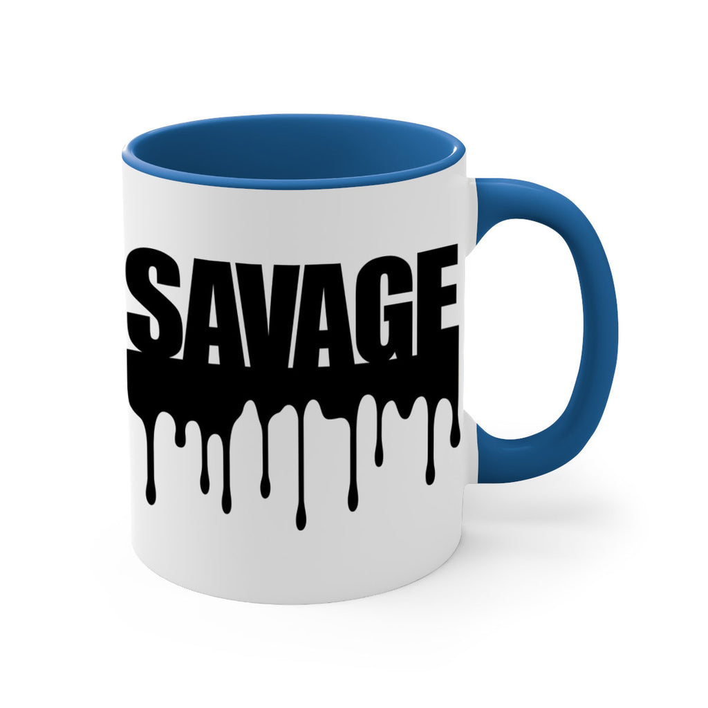 savage drip 41#- black words - phrases-Mug / Coffee Cup