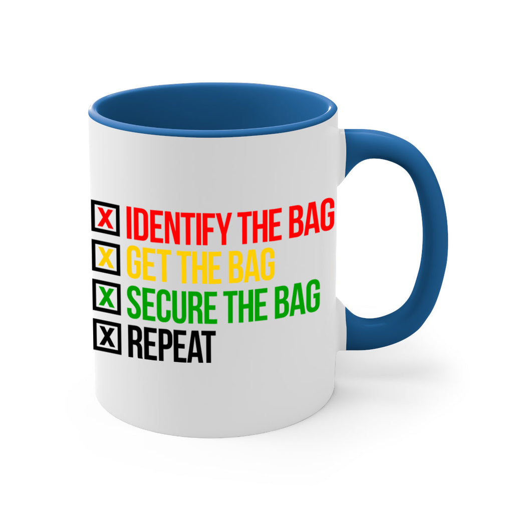 secure the bag 38#- black words - phrases-Mug / Coffee Cup