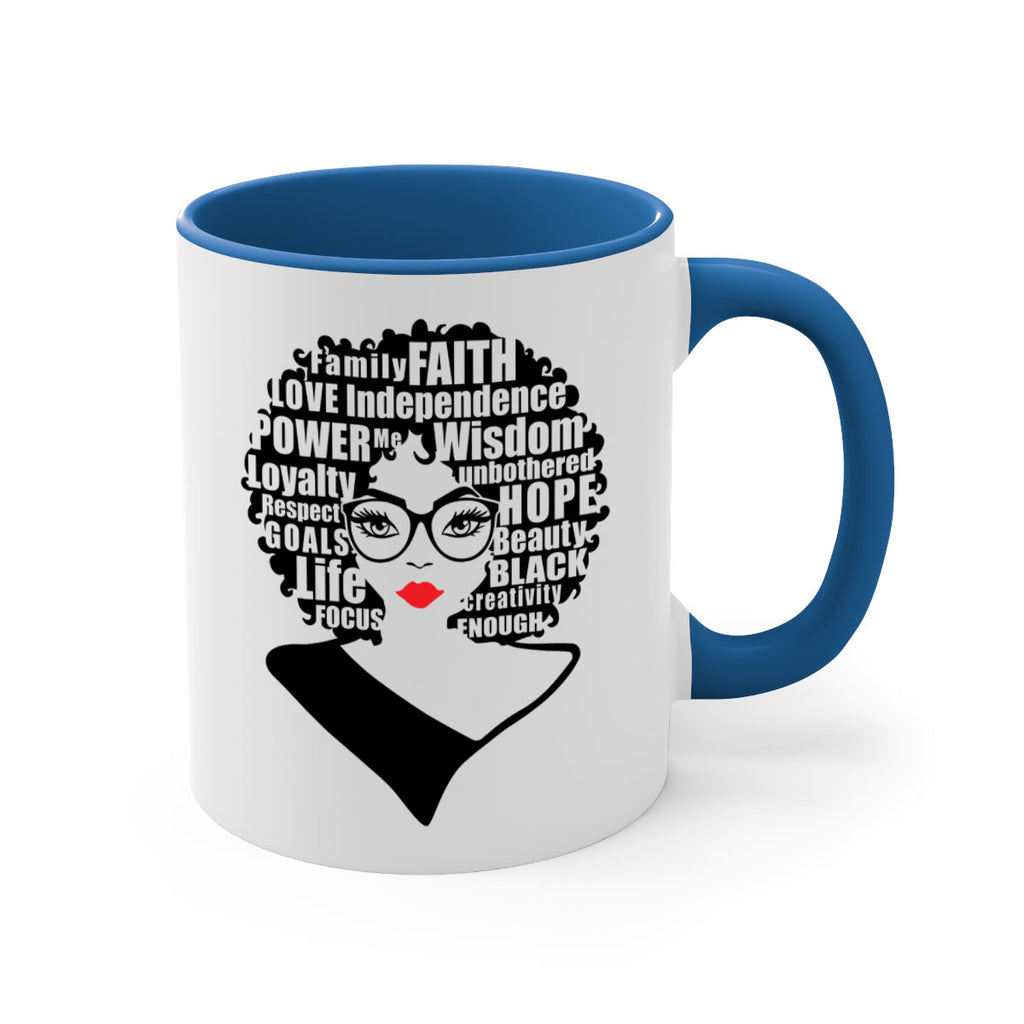she is unique 16#- Black women - Girls-Mug / Coffee Cup