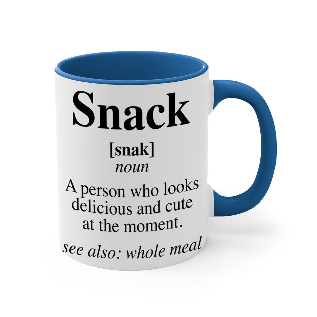 snack definition 29#- black words - phrases-Mug / Coffee Cup