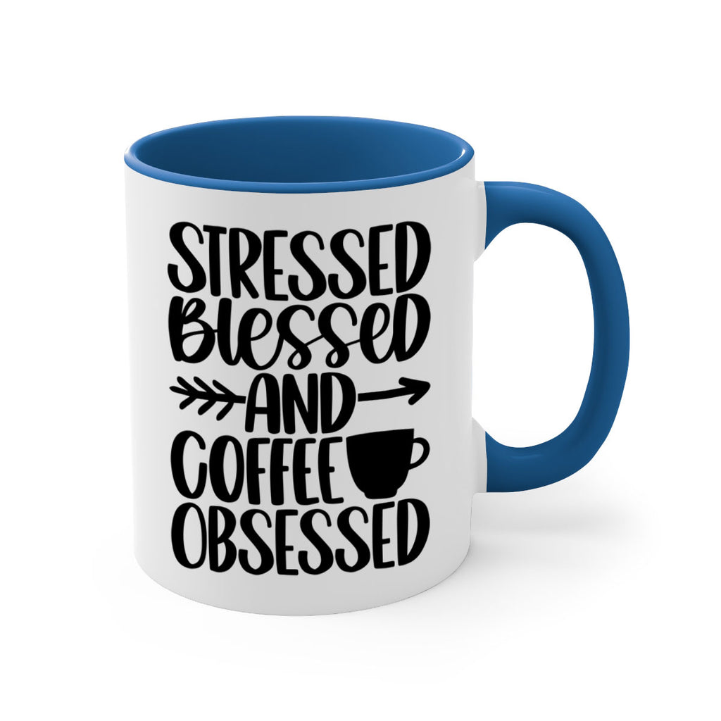 stressed blessed and 26#- coffee-Mug / Coffee Cup