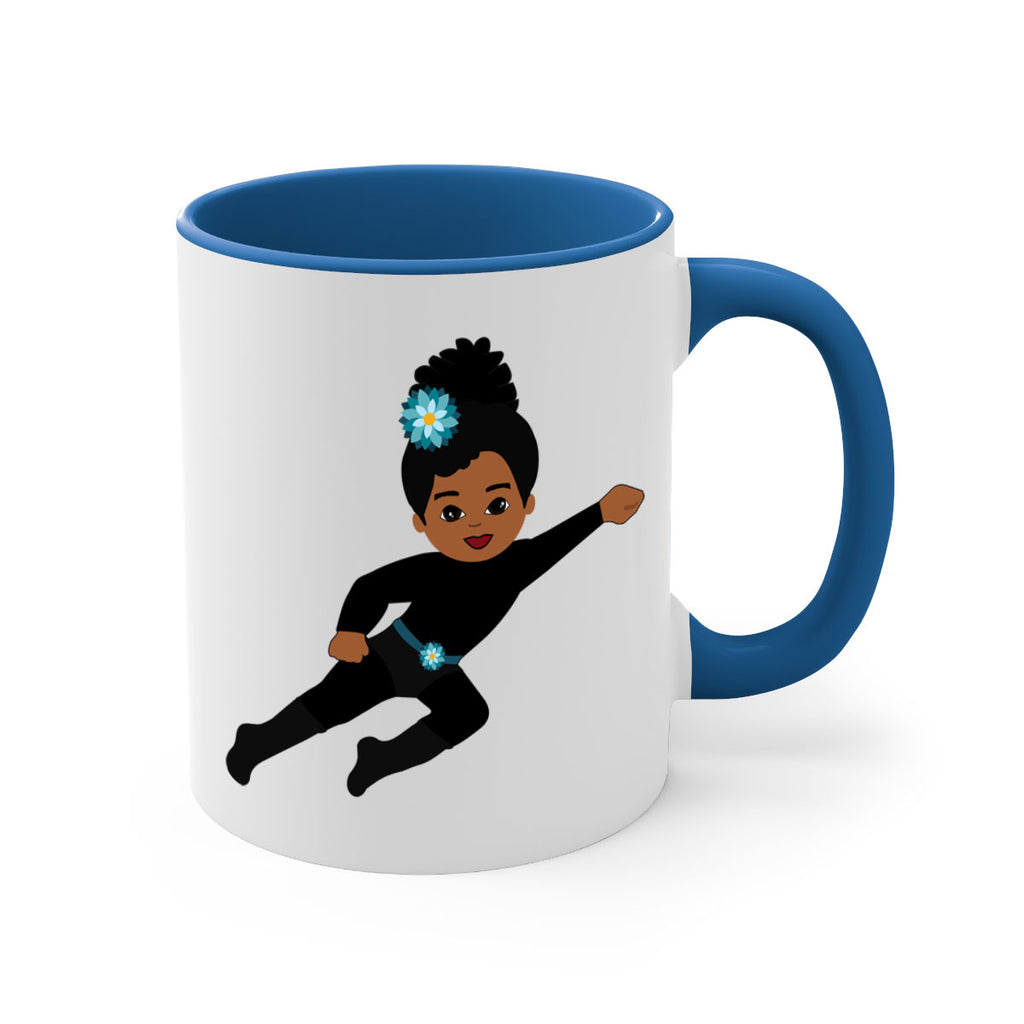 super kids girl 10#- Black women - Girls-Mug / Coffee Cup