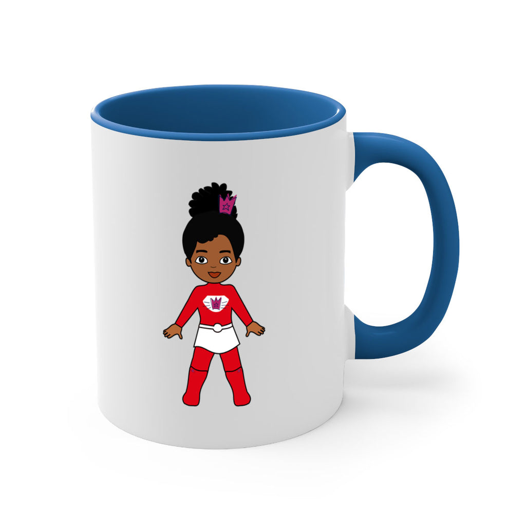 super kids girl 5#- Black women - Girls-Mug / Coffee Cup