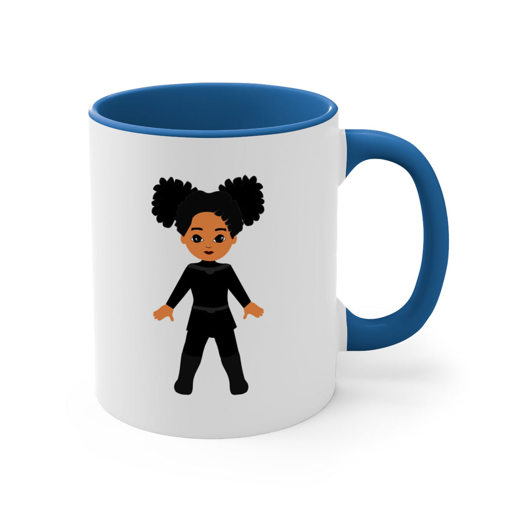 super kids girl 8#- Black women - Girls-Mug / Coffee Cup