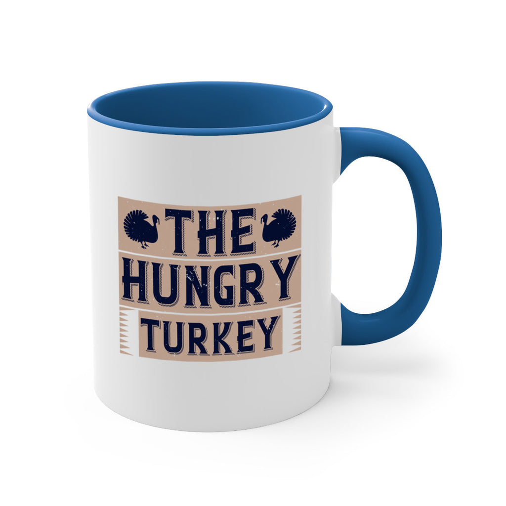 the hungry turkey 3#- thanksgiving-Mug / Coffee Cup