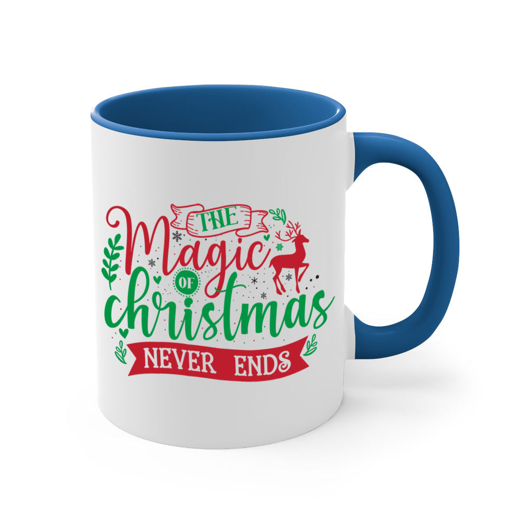 the magic of christmas never ends style 1201#- christmas-Mug / Coffee Cup
