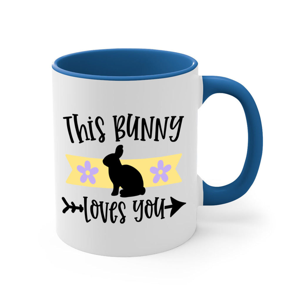 this bunny loves you 10#- easter-Mug / Coffee Cup