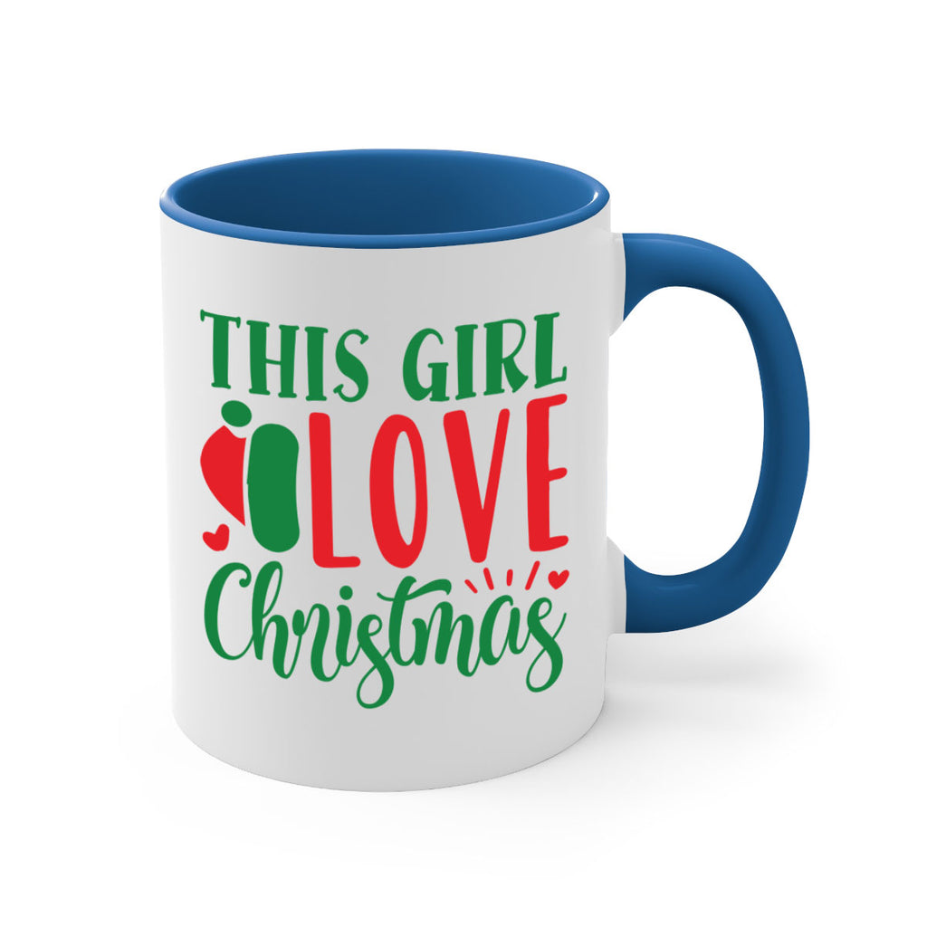 this girl love christmas style 1208#- christmas-Mug / Coffee Cup
