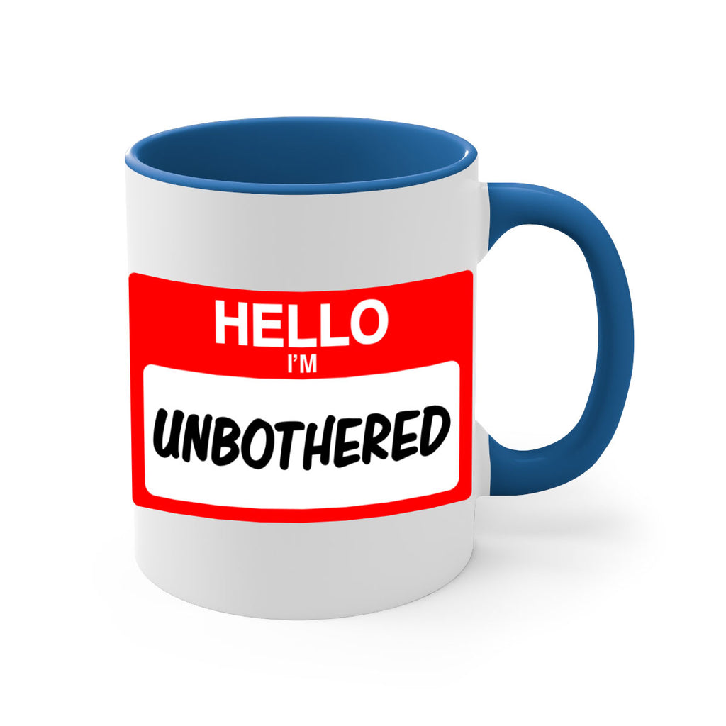 unbothered 14#- black words - phrases-Mug / Coffee Cup