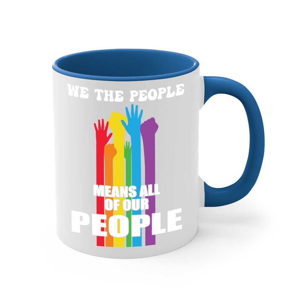 we the people means all lgbt 4#- lgbt-Mug / Coffee Cup