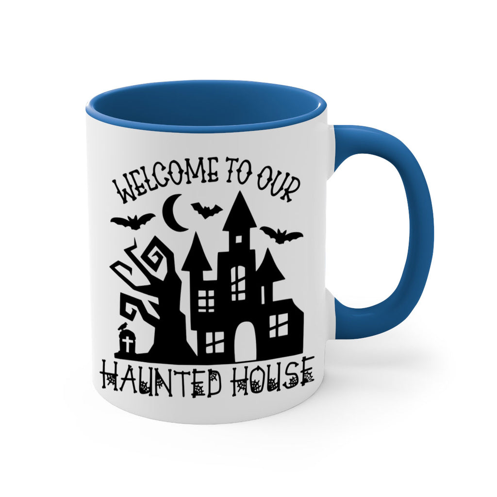 welcome to our haunted house 14#- halloween-Mug / Coffee Cup
