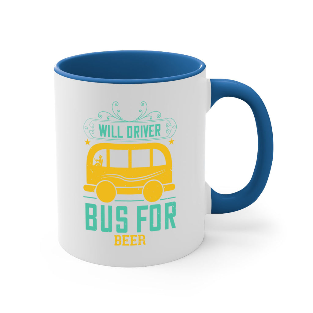will driver bus for beer Style 6#- bus driver-Mug / Coffee Cup