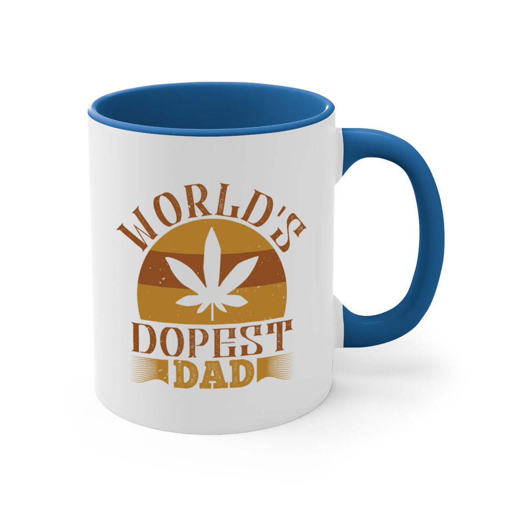 worlds dopest dad 145#- fathers day-Mug / Coffee Cup