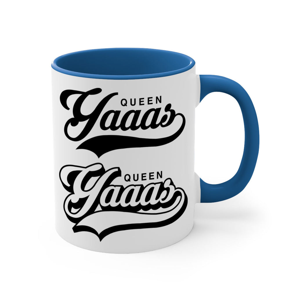 yaaas queen script 5#- black words - phrases-Mug / Coffee Cup