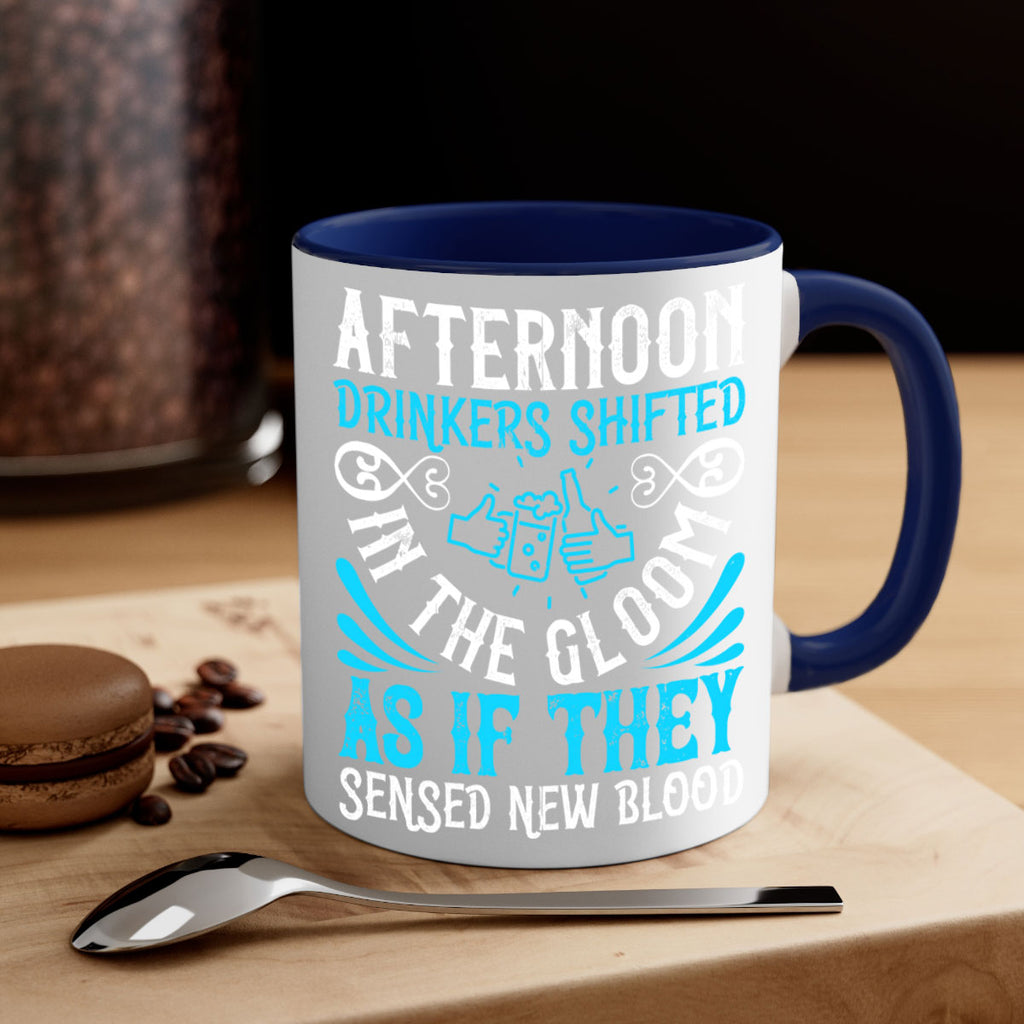 Afternoon drinkers shifted in the gloom as if they sensed new blood Style 28#- Dog-Mug / Coffee Cup