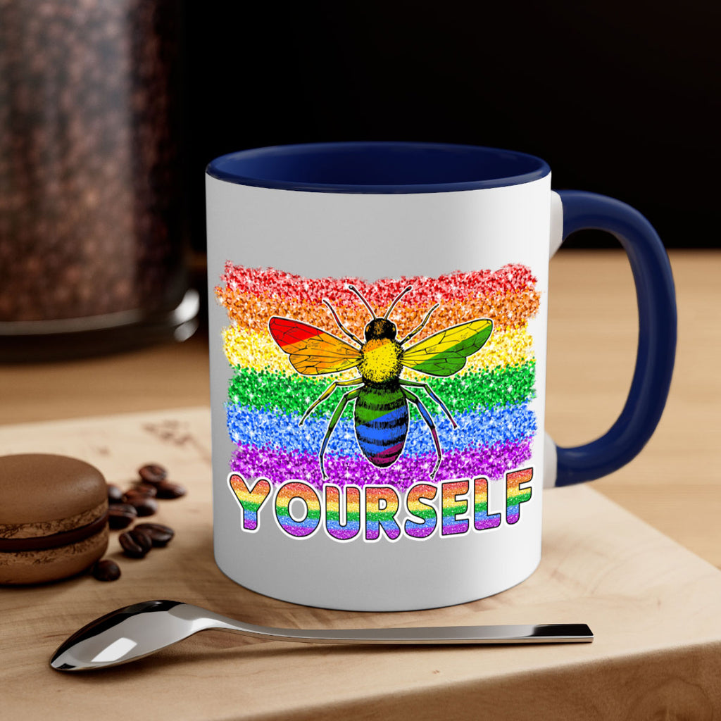 Bee Your Self Lgbt Pride  46#- lgbt-Mug / Coffee Cup