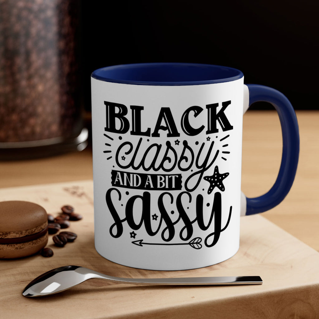 Black classy and a bit sassy Style 61#- Black women - Girls-Mug / Coffee Cup