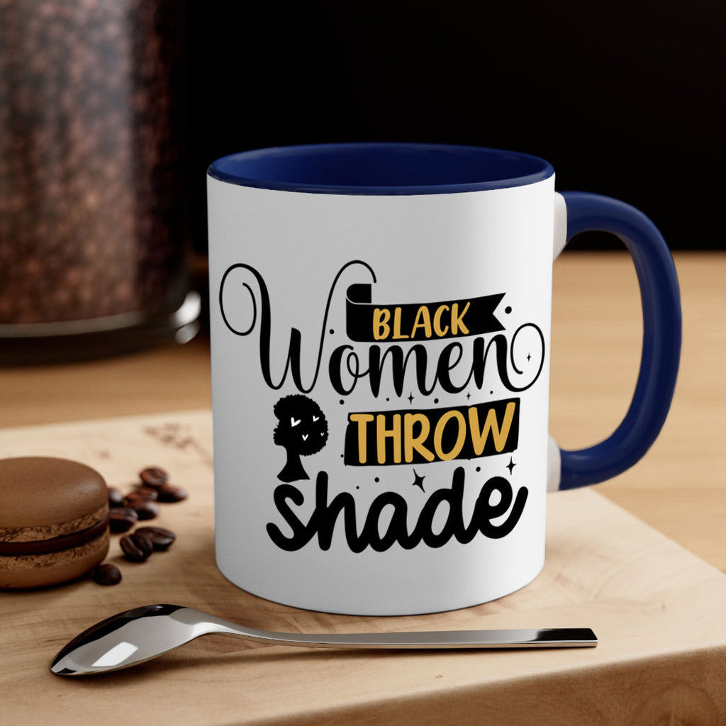 Black women throw shade Style 49#- Black women - Girls-Mug / Coffee Cup