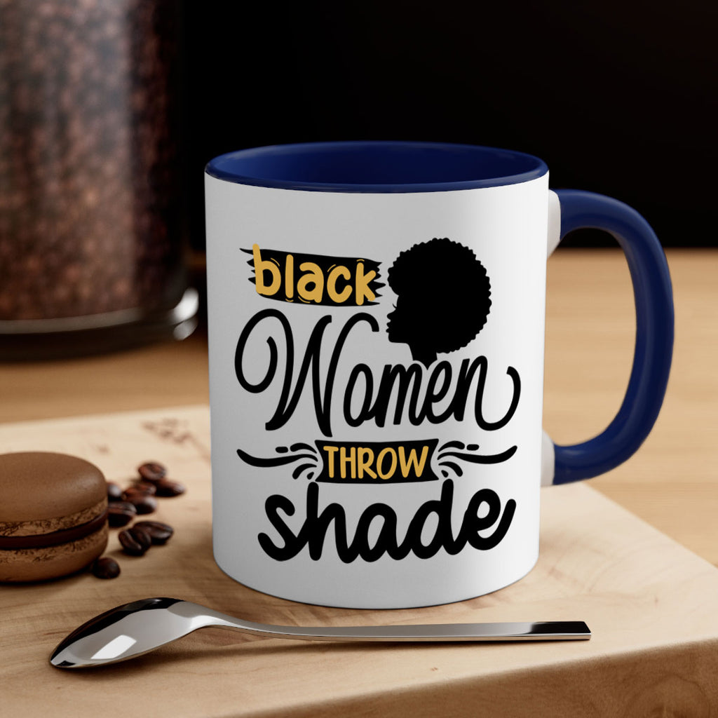 Black women throw shade Style 50#- Black women - Girls-Mug / Coffee Cup