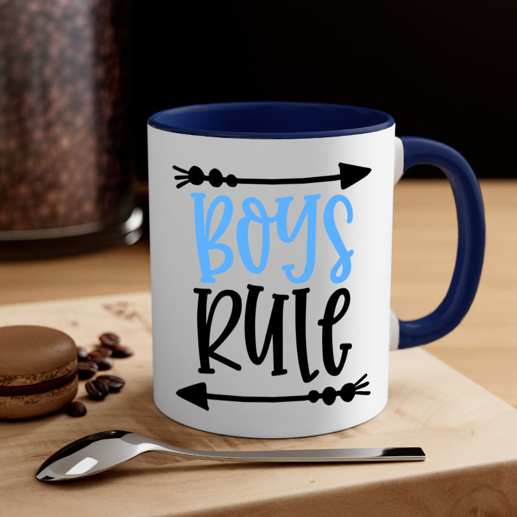 Boys Rule Style 108#- baby2-Mug / Coffee Cup