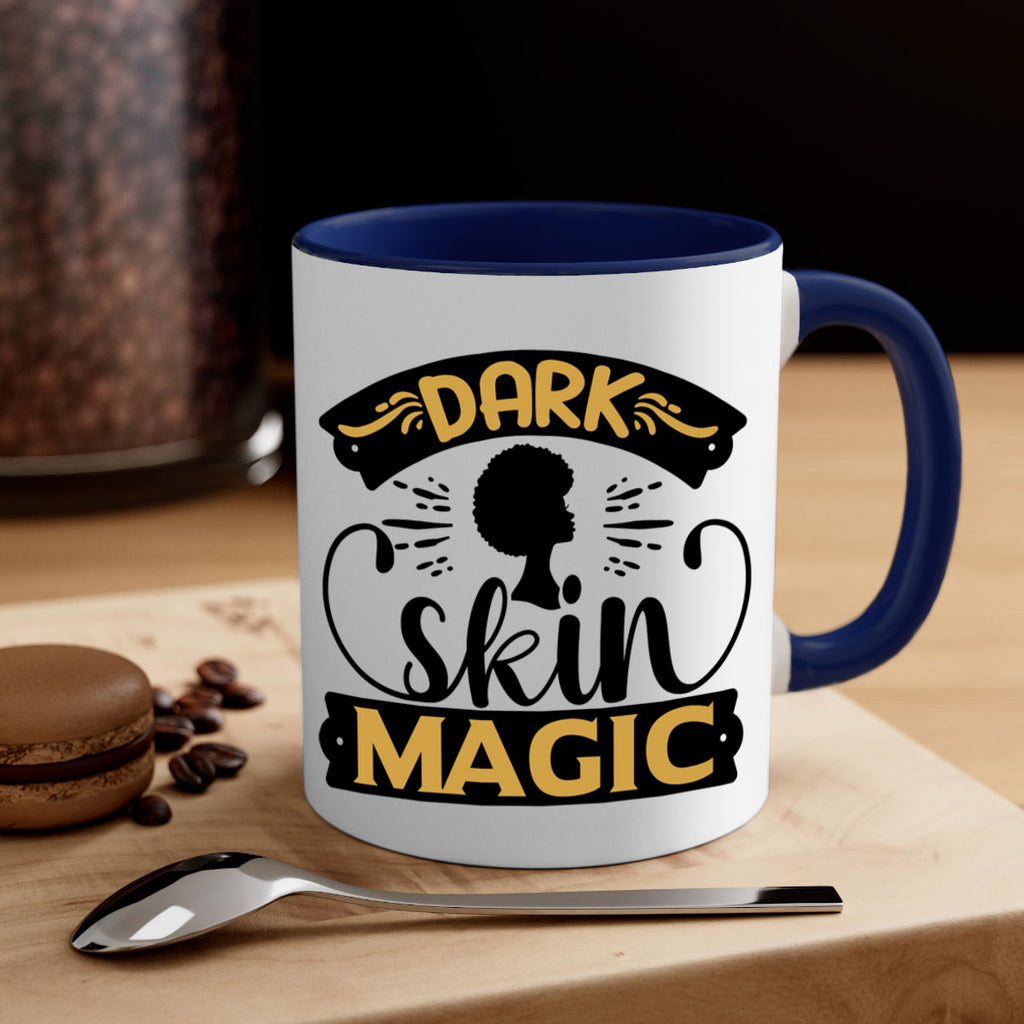 Dark skin magic Style 42#- Black women - Girls-Mug / Coffee Cup