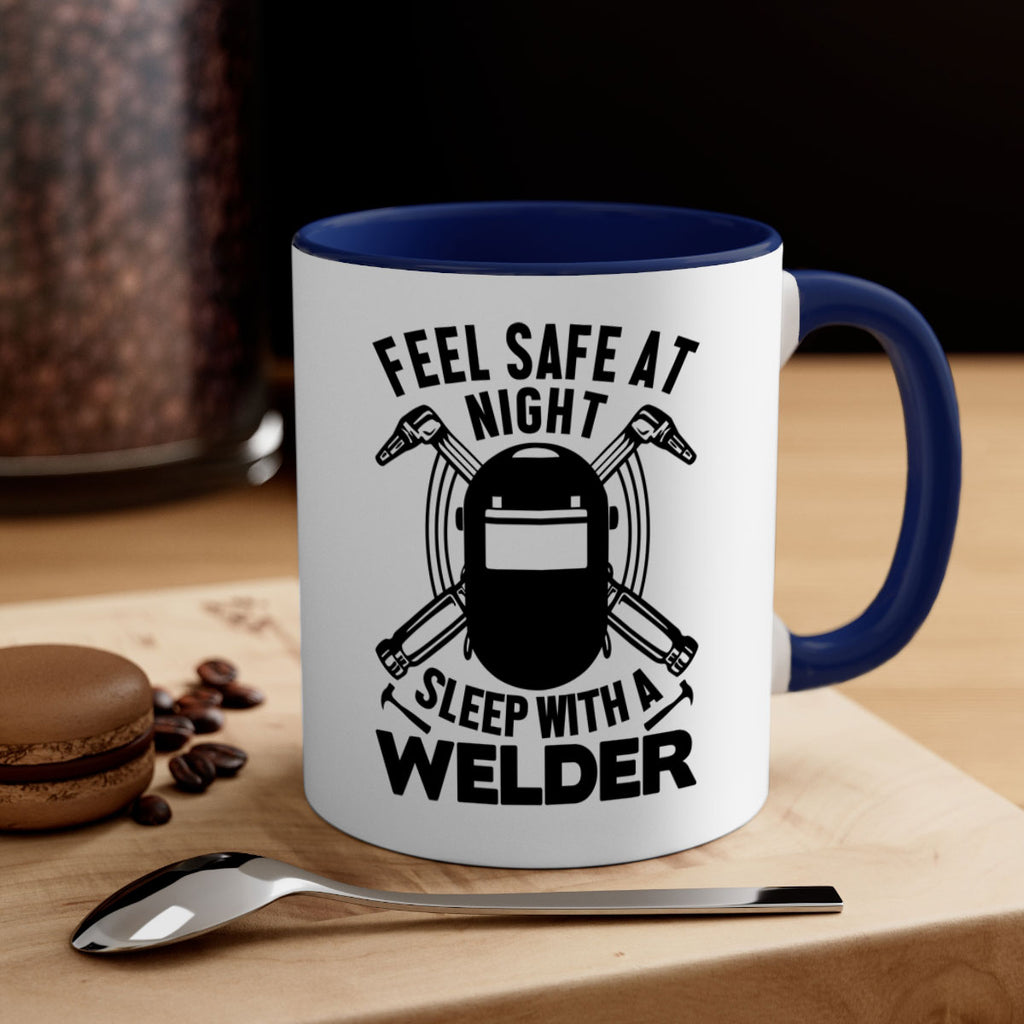 Feel safe at night Style 9#- welder-Mug / Coffee Cup