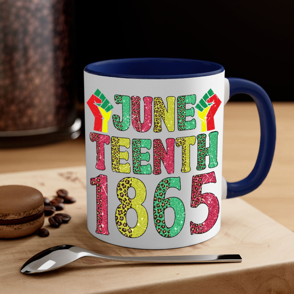 Fist Juneteenth Since 1865 Design Png 10#- juneteenth-Mug / Coffee Cup