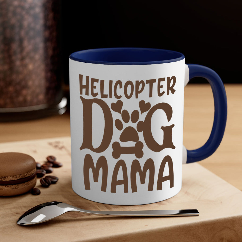 Helicopter Dog Mama Style 87#- Dog-Mug / Coffee Cup