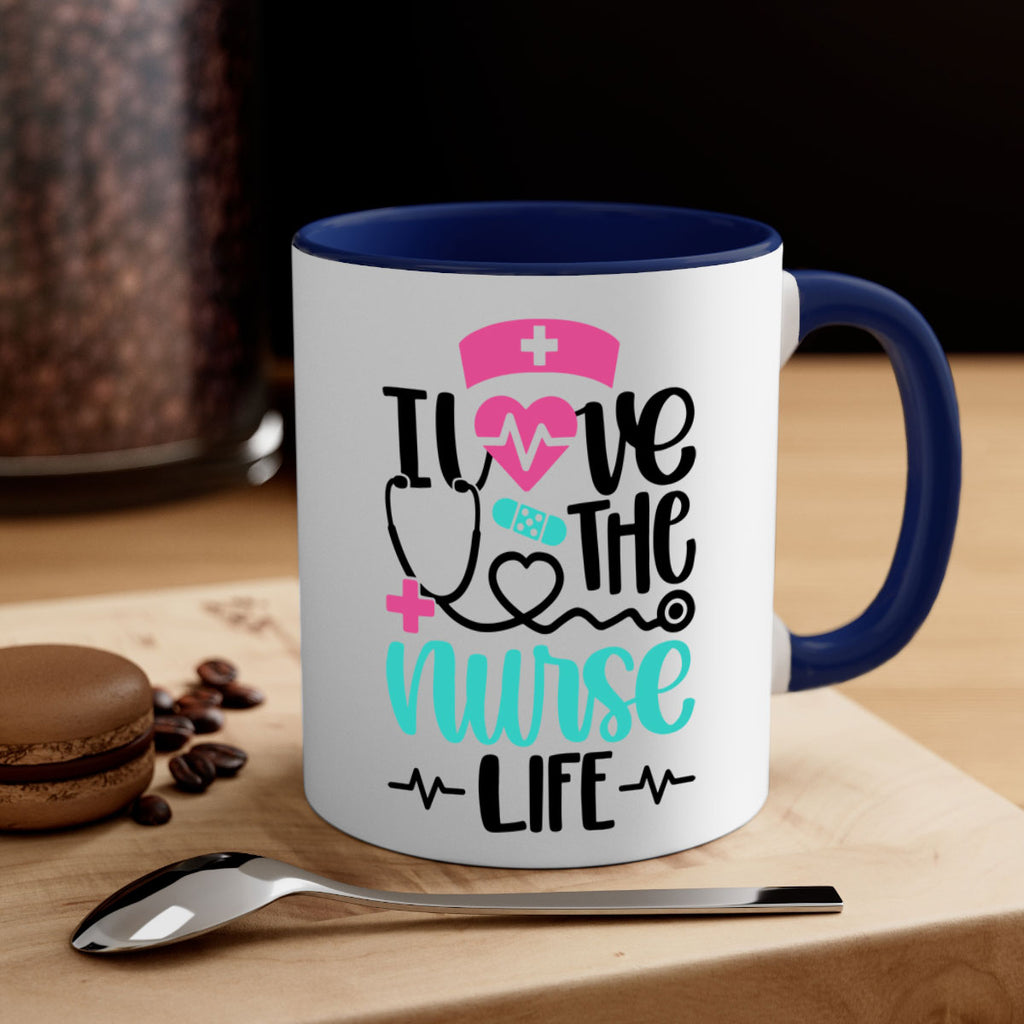 I Love The Nurse Life Style Style 169#- nurse-Mug / Coffee Cup