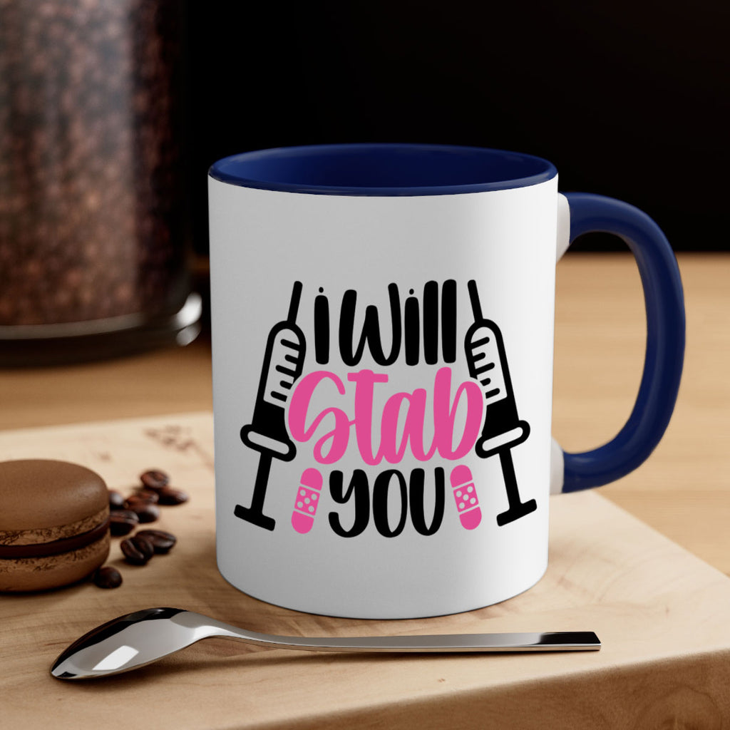 I Will Stab You Style Style 163#- nurse-Mug / Coffee Cup