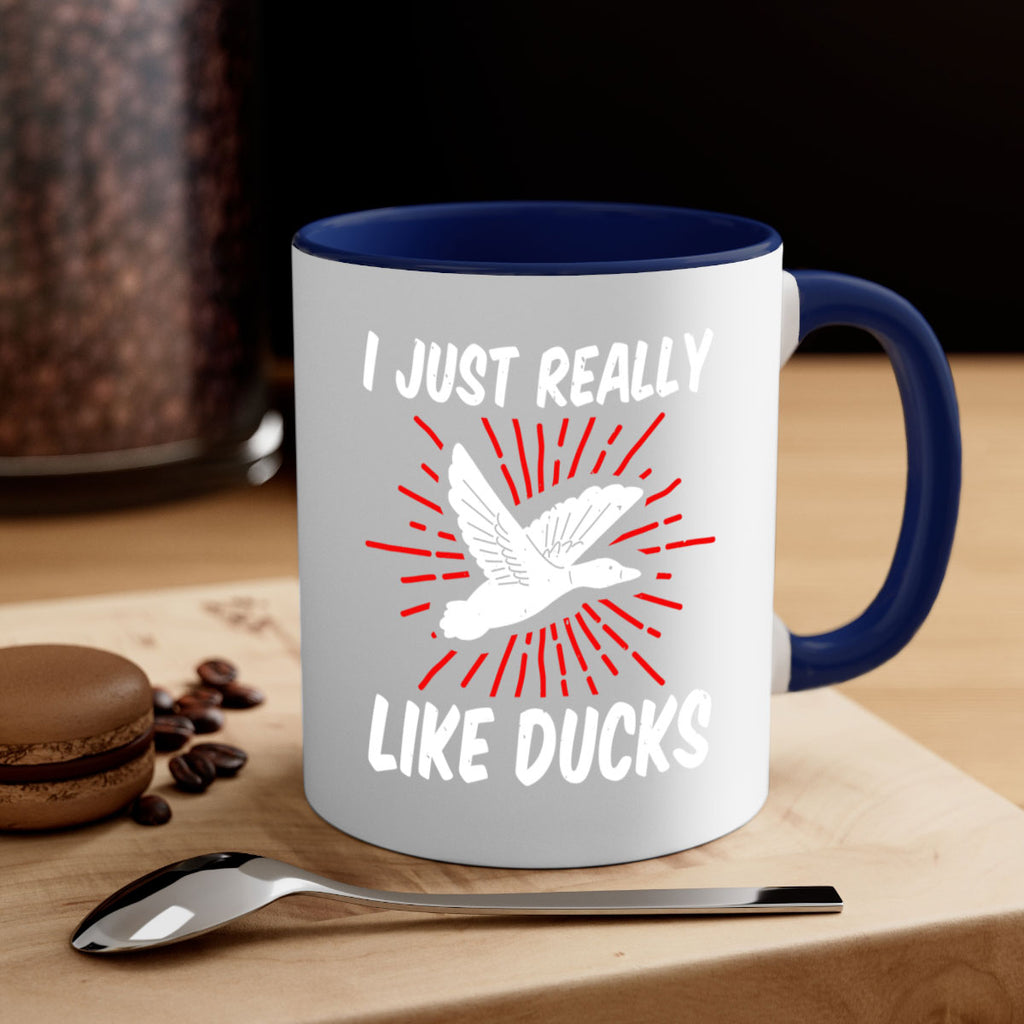 I just really like ducks Style 50#- duck-Mug / Coffee Cup