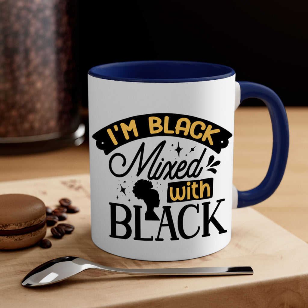 Im black mixed with black Style 30#- Black women - Girls-Mug / Coffee Cup