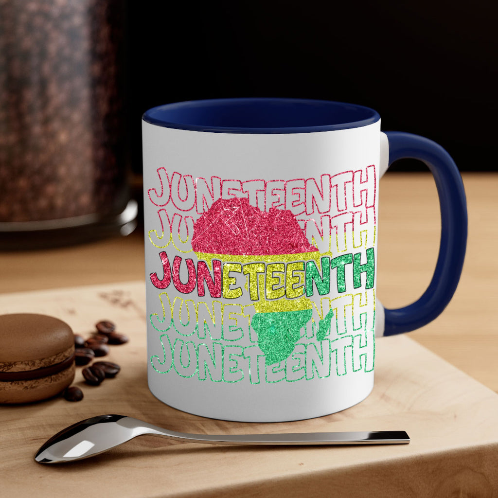 Juneteenth Fist Black History 1865 Png 13#- juneteenth-Mug / Coffee Cup