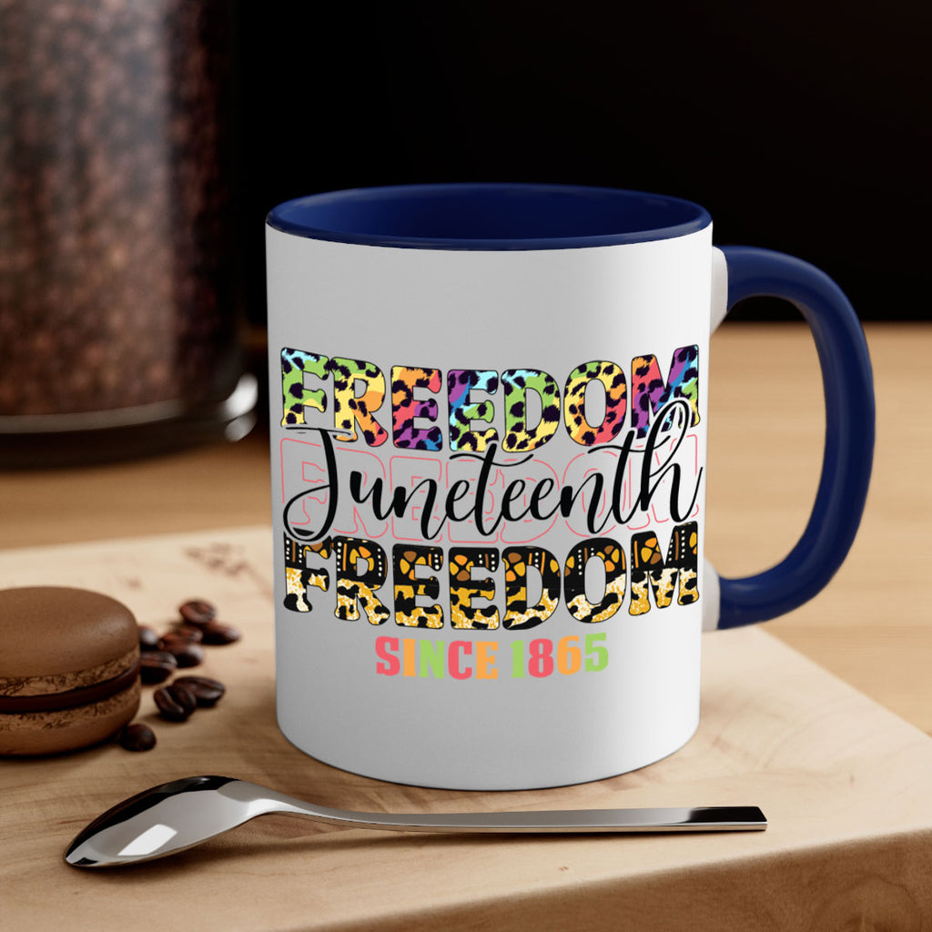 Juneteenth Freedom Since 1865 Png 36#- juneteenth-Mug / Coffee Cup