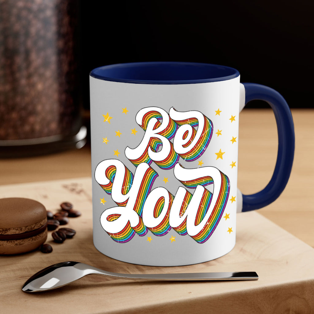 Lgbtq Be You Gay Pride Lgbt Ally Rainbow 31#- lgbt-Mug / Coffee Cup